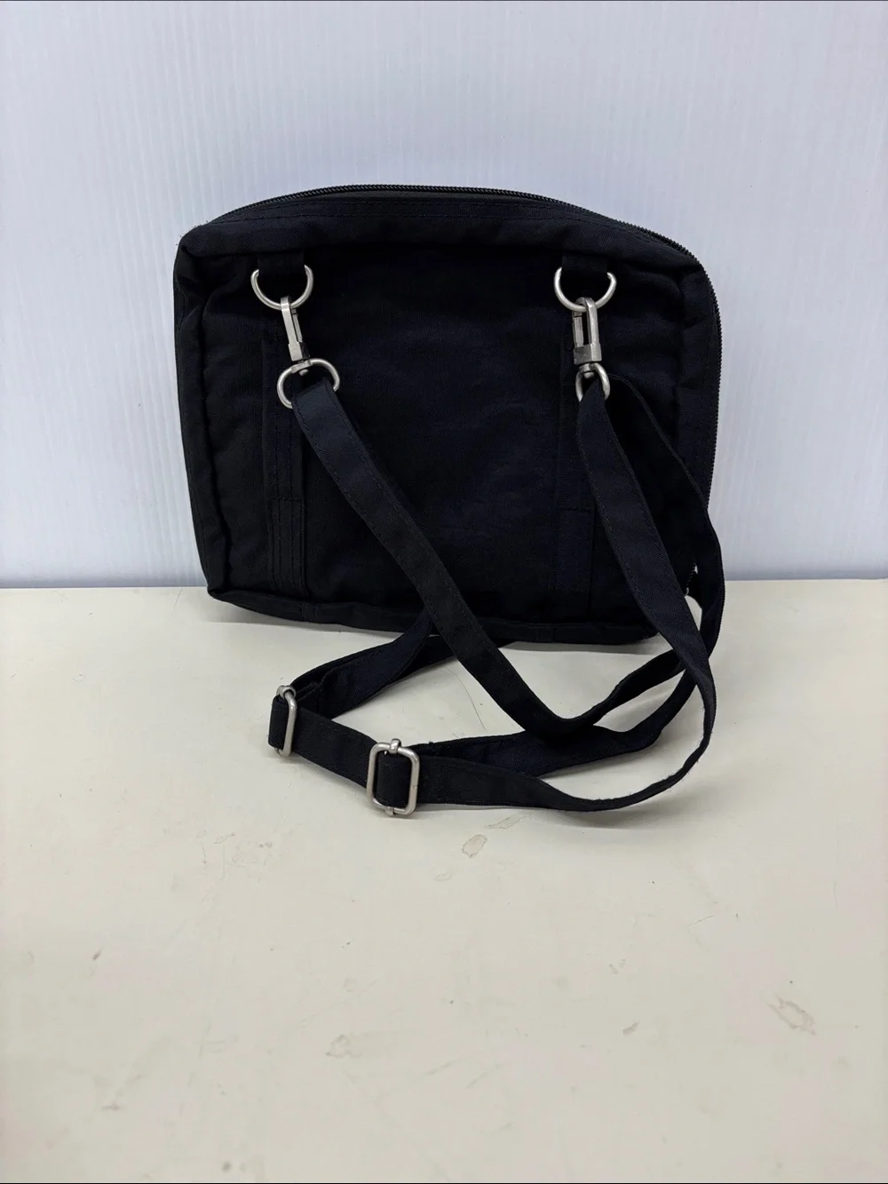 Baggallini Black Messenger Crossbody Bag